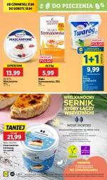 Gazetka promocyjna Lidl - GAZETKA - Gazetka - ważna od 19.04 do 19.04.2025 - strona 46 - produkty: Piec, Ser, Gra, Twaróg, Mascarpone, Pilos, Mąka