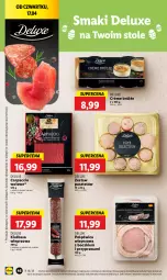 Gazetka promocyjna Lidl - GAZETKA - Gazetka - ważna od 19.04 do 19.04.2025 - strona 48 - produkty: Polędwica, Ser, Carpaccio, Pasztet, Kiełbasa, Crème brûlée
