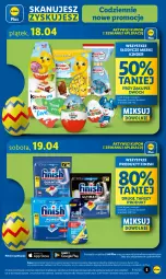 Gazetka promocyjna Lidl - GAZETKA - Gazetka - ważna od 19.04 do 19.04.2025 - strona 5 - produkty: Finish, Kinder