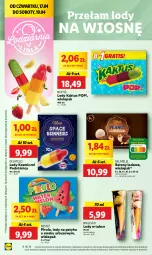 Gazetka promocyjna Lidl - GAZETKA - Gazetka - ważna od 19.04 do 19.04.2025 - strona 54 - produkty: Kaktus, Lody, Baton, Arbuz, Nestlé