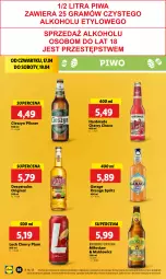 Gazetka promocyjna Lidl - GAZETKA - Gazetka - ważna od 19.04 do 19.04.2025 - strona 58 - produkty: Piwo, Gin, Desperados, Fortuna