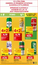 Gazetka promocyjna Lidl - GAZETKA - Gazetka - ważna od 19.04 do 19.04.2025 - strona 59 - produkty: Piwo, Koc, Gra, Warka, Okocim, Kozel, Lech Premium