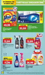 Gazetka promocyjna Lidl - GAZETKA - Gazetka - ważna od 19.04 do 19.04.2025 - strona 64 - produkty: Do mycia naczyń, Spray do czyszczenia, Papier, Proszek do prania, Płyn do mycia naczyń, Papier toaletowy, Vizir, Płyn do płukania, Fairy, Płyn do mycia, Piekarnik, Flora, Grill, Nanomax, Fa