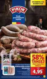 Gazetka promocyjna Lidl - GAZETKA - Gazetka - ważna od 19.04 do 19.04.2025 - strona 7 - produkty: PIKOK, Kiełbasa biała, Kiełbasa