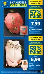 Gazetka promocyjna Lidl - GAZETKA - Gazetka - ważna od 19.04 do 19.04.2025 - strona 9 - produkty: Szynka wieprzowa, Kaczka, Tusz, Szynka