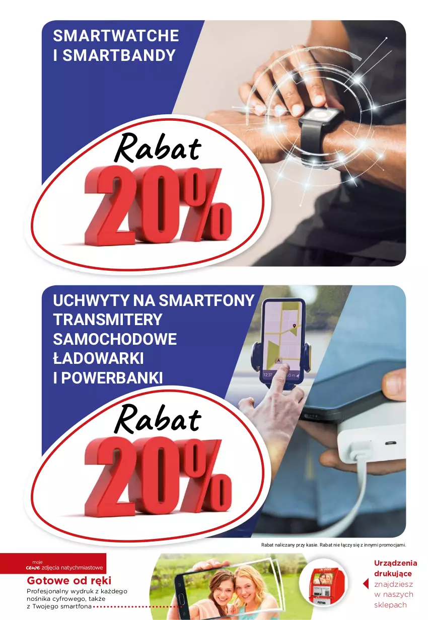 Gazetka promocyjna Bi1 - Radość z zakupów - ważna 21.07 do 27.07.2021 - strona 11 - produkty: Powerbank, Smartband, Smartfon, Smartwatch, Tran, Transmiter, Uchwyty