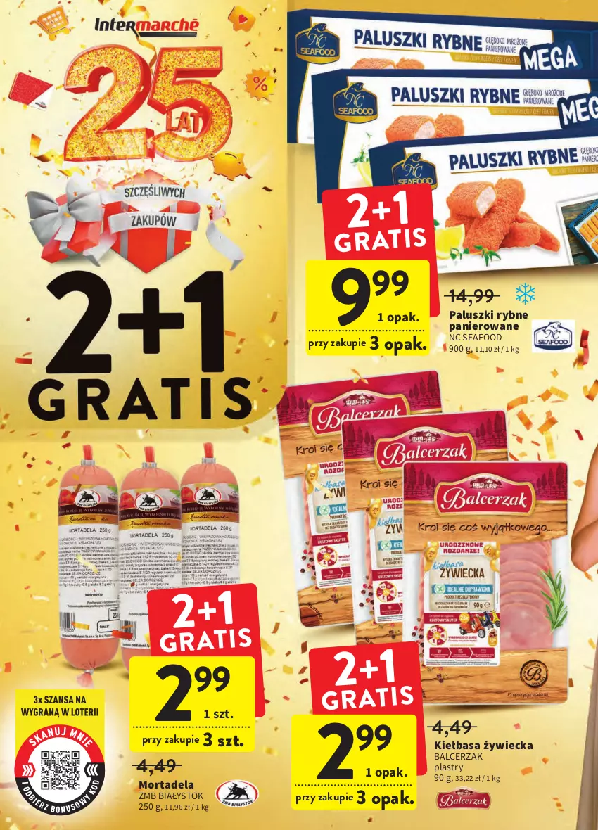 Gazetka promocyjna Intermarche - Gazetka Intermarche - ważna 06.10 do 12.10.2022 - strona 8 - produkty: Kiełbasa, Paluszki rybne