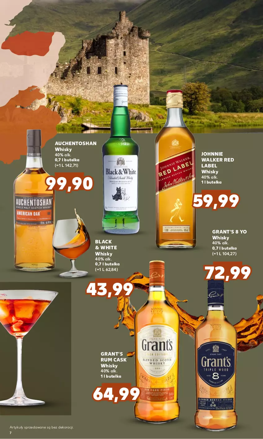 Gazetka promocyjna Kaufland - Barek Kauflandu - ważna 27.07 do 09.08.2023 - strona 7 - produkty: Gra, Johnnie Walker, Lack, Rum, Whisky