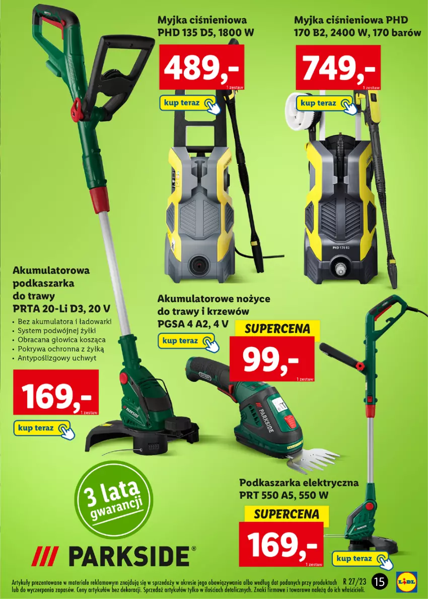 Gazetka promocyjna Lidl - KATALOG SKLEP ONLINE - ważna 03.07 do 30.07.2023 - strona 15