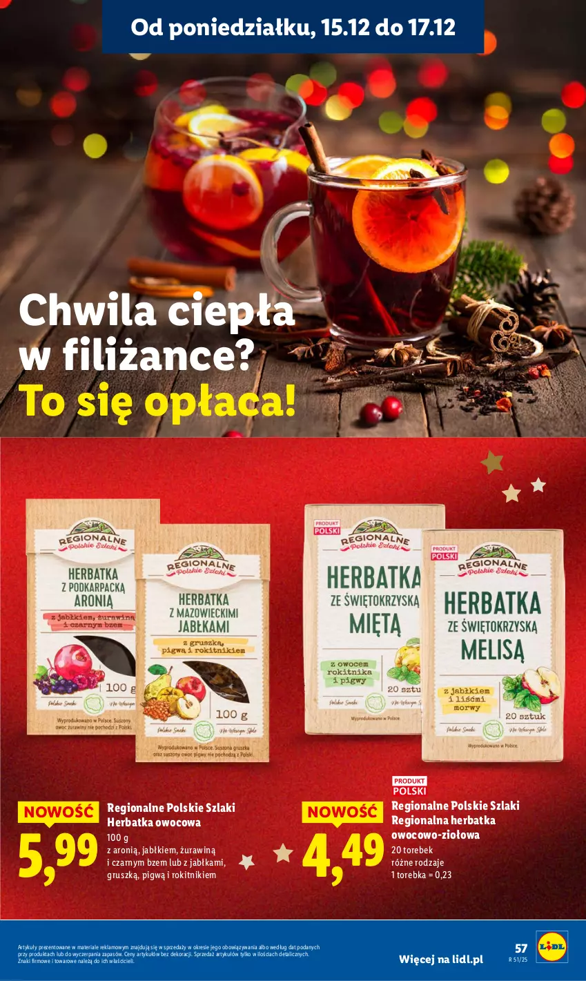 Gazetka promocyjna Lidl - GAZETKA - ważna 15.12 do 17.12.2025 - strona 59 - produkty: Jabłka, Torebka