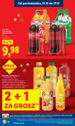 Gazetka promocyjna Lidl - GAZETKA - Gazetka - ważna od 17.12 do 17.12.2025 - strona 20 - produkty: Sok, Coca-Cola, Fanta, Sprite, Fa