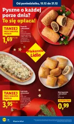 Gazetka promocyjna Lidl - GAZETKA - Gazetka - ważna od 17.12 do 17.12.2025 - strona 36 - produkty: Piec, Pasztecik z pieczarkami, Por, Zapiekanka, Pieczarka