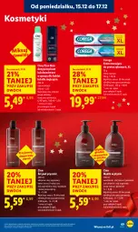 Gazetka promocyjna Lidl - GAZETKA - Gazetka - ważna od 17.12 do 17.12.2025 - strona 71 - produkty: Mydło w płynie, Corega, Olej arganowy, Dezodorant, Mydło, Olej, Antyperspirant