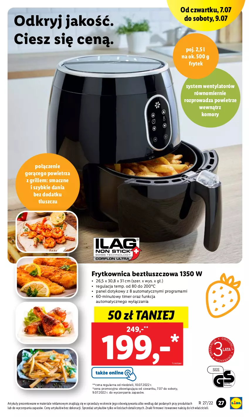 Gazetka promocyjna Lidl - GAZETKA - ważna 04.07 do 09.07.2022 - strona 31 - produkty: Gra, Grill, Rama