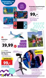 Gazetka promocyjna Lidl - GAZETKA - Gazetka - ważna od 09.07 do 09.07.2022 - strona 20 - produkty: Konsola, Gry, Gra, Spiderman, Ryba, Mikrofon, Klej, Tera, Silan, Procesor, Bateria, Lampa, Psi Patrol, Smartfon