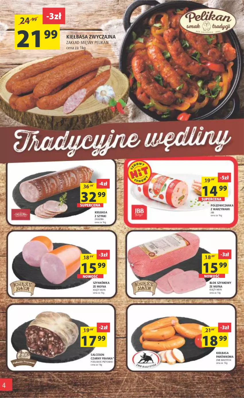 Gazetka promocyjna Arhelan - Gazetka - ważna 07.10 do 16.10.2022 - strona 4 - produkty: Kiełbasa, Podlaski, Przysmaki, Salceson, Warzywa