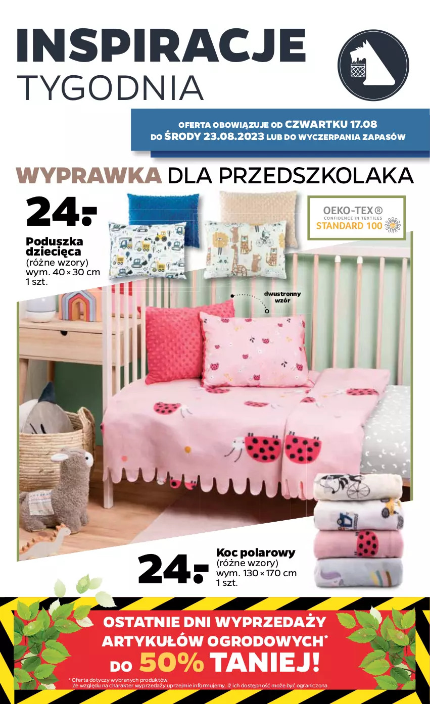 Gazetka promocyjna Netto - Akcesoria i dodatki - ważna 17.08 do 23.08.2023 - strona 2 - produkty: Dzieci, Gra, Koc, Poduszka