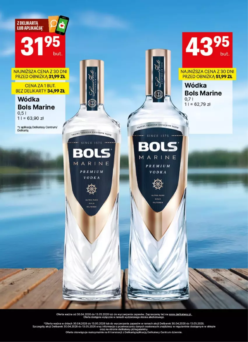 Gazetka promocyjna Delikatesy Centrum - Delibarek DC18-DC19 - ważna 30.04 do 13.05.2026 - strona 10 - produkty: Bols, Rama, Rum, Tran, Wódka