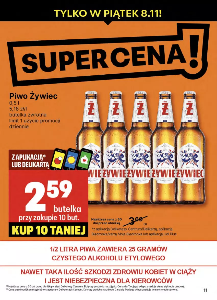 Gazetka promocyjna Delikatesy Centrum - NOWA GAZETKA Delikatesy Centrum od 7 listopada! 7-13.11.2024 - ważna 07.11 do 13.11.2024 - strona 11 - produkty: Dron, Piwo, Rum