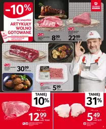 Gazetka promocyjna Selgros - Oferta spożywcza - Gazetka - ważna od 24.03 do 24.03.2021 - strona 7 - produkty: Kurczak, Udo z kurczaka, Karkówka wieprzowa, Antrykot wołowy, Kotlet, Mięso z indyka, Mięso