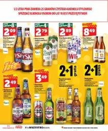 Gazetka promocyjna Topaz - Gazetka - Gazetka - ważna od 12.08 do 12.08.2026 - strona 30 - produkty: Piwo, Top, Koc, Coca-Cola, Tyskie, Desperados, Carlsberg, Limonka, Okocim, Napój, Fa