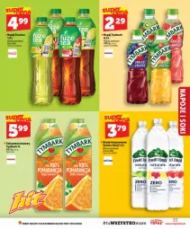 Gazetka promocyjna Topaz - Gazetka - Gazetka - ważna od 12.08 do 12.08.2026 - strona 35 - produkty: Sok pomarańczowy, Top, Sok, Ser, Tymbark, Napój niegazowany, Napój