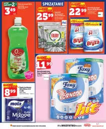 Gazetka promocyjna Topaz - Gazetka - Gazetka - ważna od 12.08 do 12.08.2026 - strona 41 - produkty: Top, Papier, Papier toaletowy, Ręcznik, Rolki, Mola, Foxy, Sprzątanie