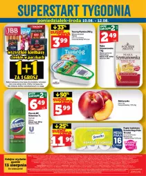 Gazetka promocyjna Topaz - Gazetka - Gazetka - ważna od 12.08 do 12.08.2026 - strona 44 - produkty: Domestos, Papier, Twaróg, Piątnica, Sito, Wanna, Papier toaletowy, Nektarynka, Polskie Młyny, Mąka, Płyn do wc, Olej, Nektar