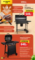 Gazetka promocyjna Lidl - GAZETKA - Gazetka - ważna od 25.05 do 25.05.2024 - strona 30 - produkty: Palenisko, Termometr, Półka, Grill, Grill gazowy