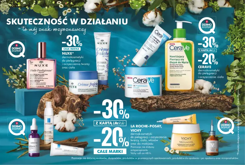 Gazetka promocyjna Super Pharm - Gazetka - ważna 19.09 do 12.10.2022 - strona 5 - produkty: Antyperspirant, CeraVe, Kosmetyki do pielęgnacji, La Roche-Posay, Makijaż, Nuxe, Vichy