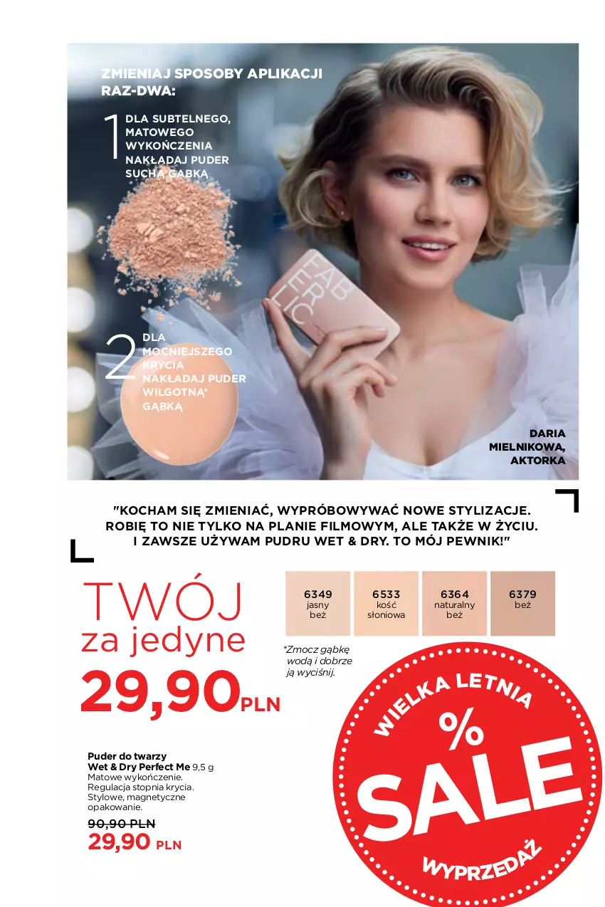 Gazetka promocyjna Faberlic - Gazetka - ważna 26.07 do 15.08.2021 - strona 11 - produkty: Koc, LG, Orka, Puder, Puder do twarzy, Top