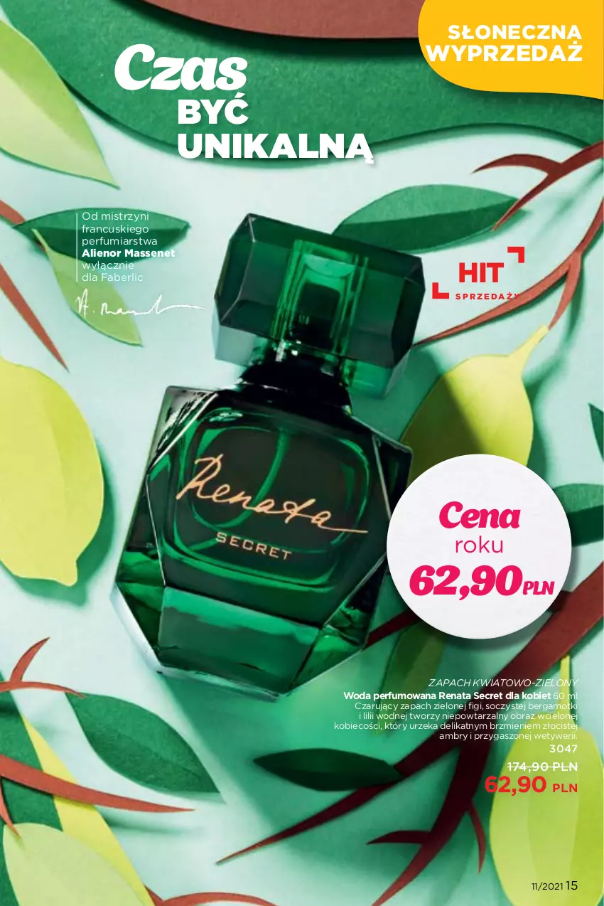 Gazetka promocyjna Faberlic - Gazetka - ważna 26.07 do 15.08.2021 - strona 15 - produkty: Fa, Figi, Obraz, Perfum, Woda, Woda perfumowana