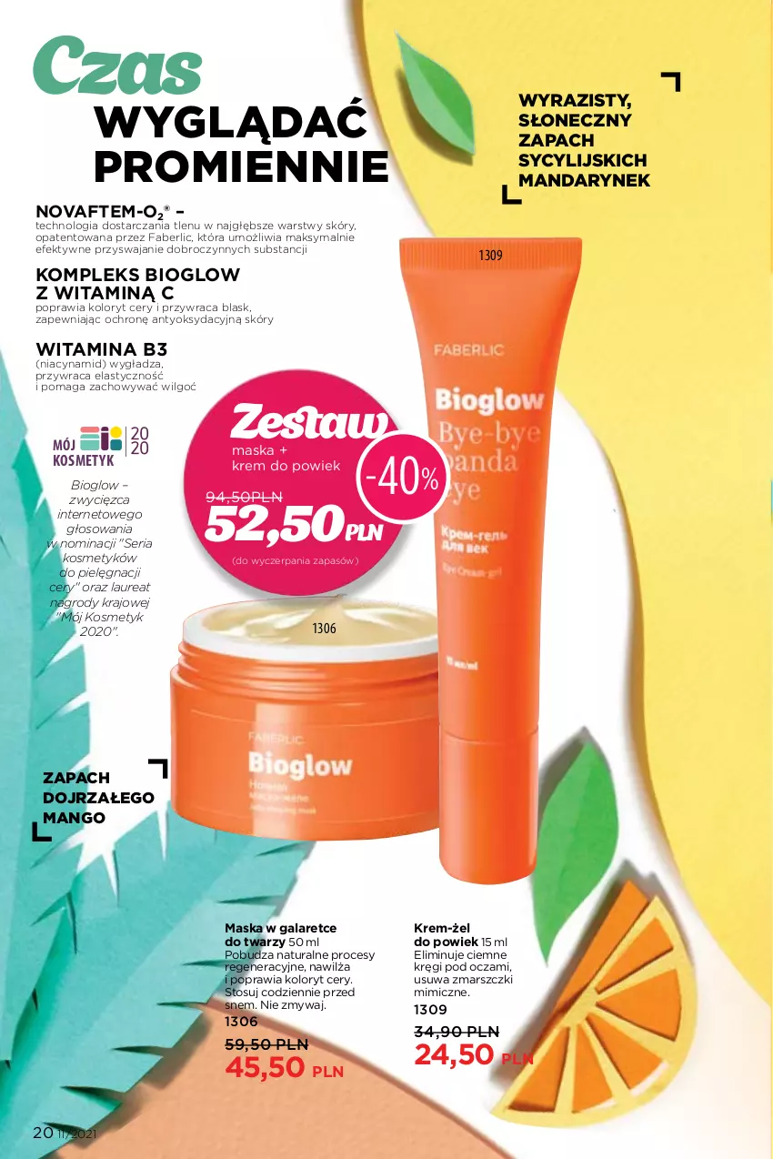 Gazetka promocyjna Faberlic - Gazetka - ważna 26.07 do 15.08.2021 - strona 20 - produkty: Fa, Gala, Laur, LG, Mango, Mars, Maska, Ser