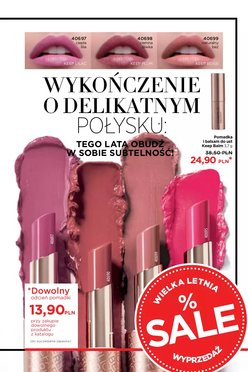 Gazetka promocyjna Faberlic - Gazetka - ważna 26.07 do 15.08.2021 - strona 7 - produkty: Balsam do ust, Cień