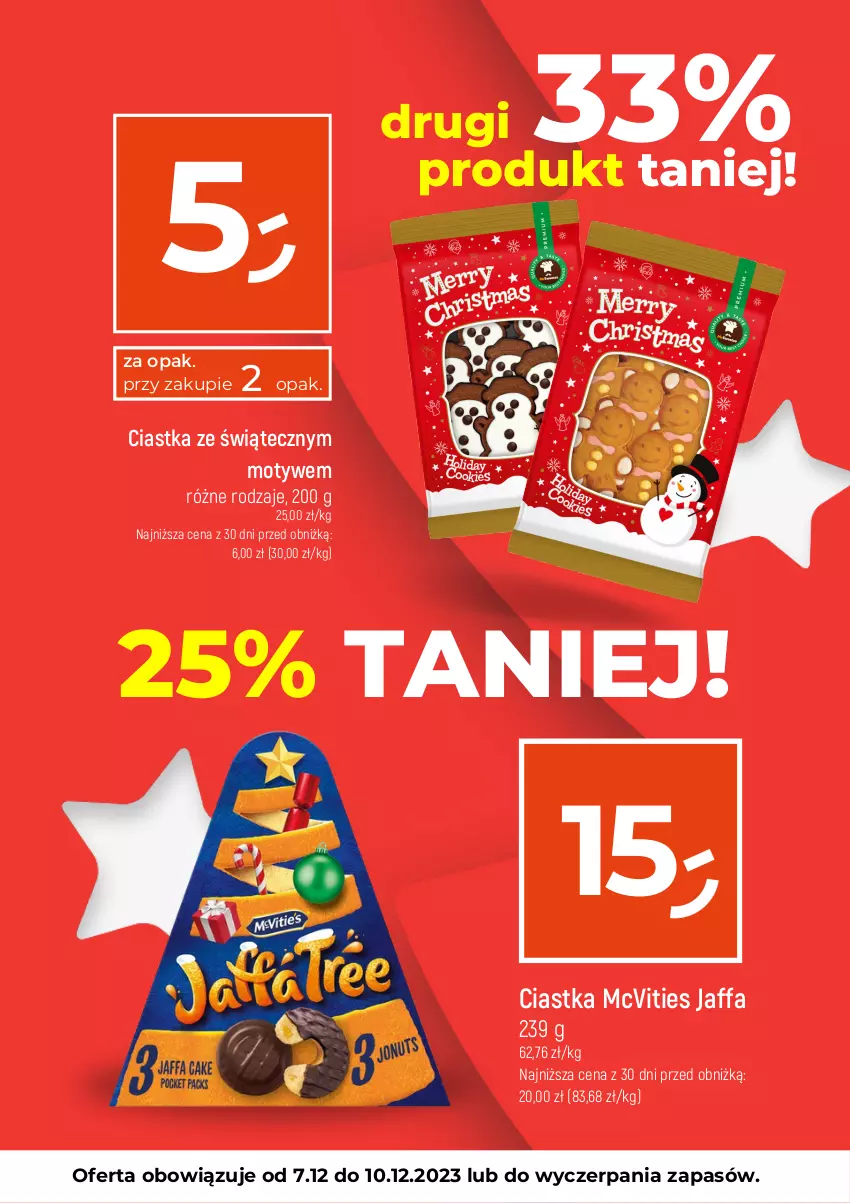 Gazetka promocyjna Dealz - NAJTAŃSZE ŚWIĘTA! - ważna 08.12 do 10.12.2023 - strona 4 - produkty: Ciastka, Fa