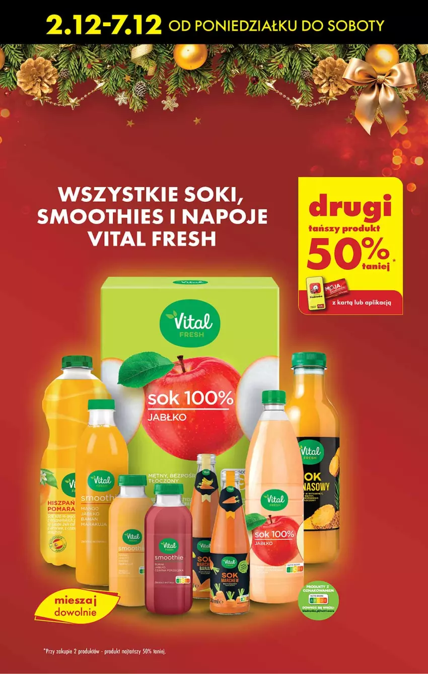 Gazetka promocyjna Biedronka - Od poniedzialku - ważna 02.12 do 07.12.2024 - strona 13 - produkty: LG, Napoje, Smoothie, Sok