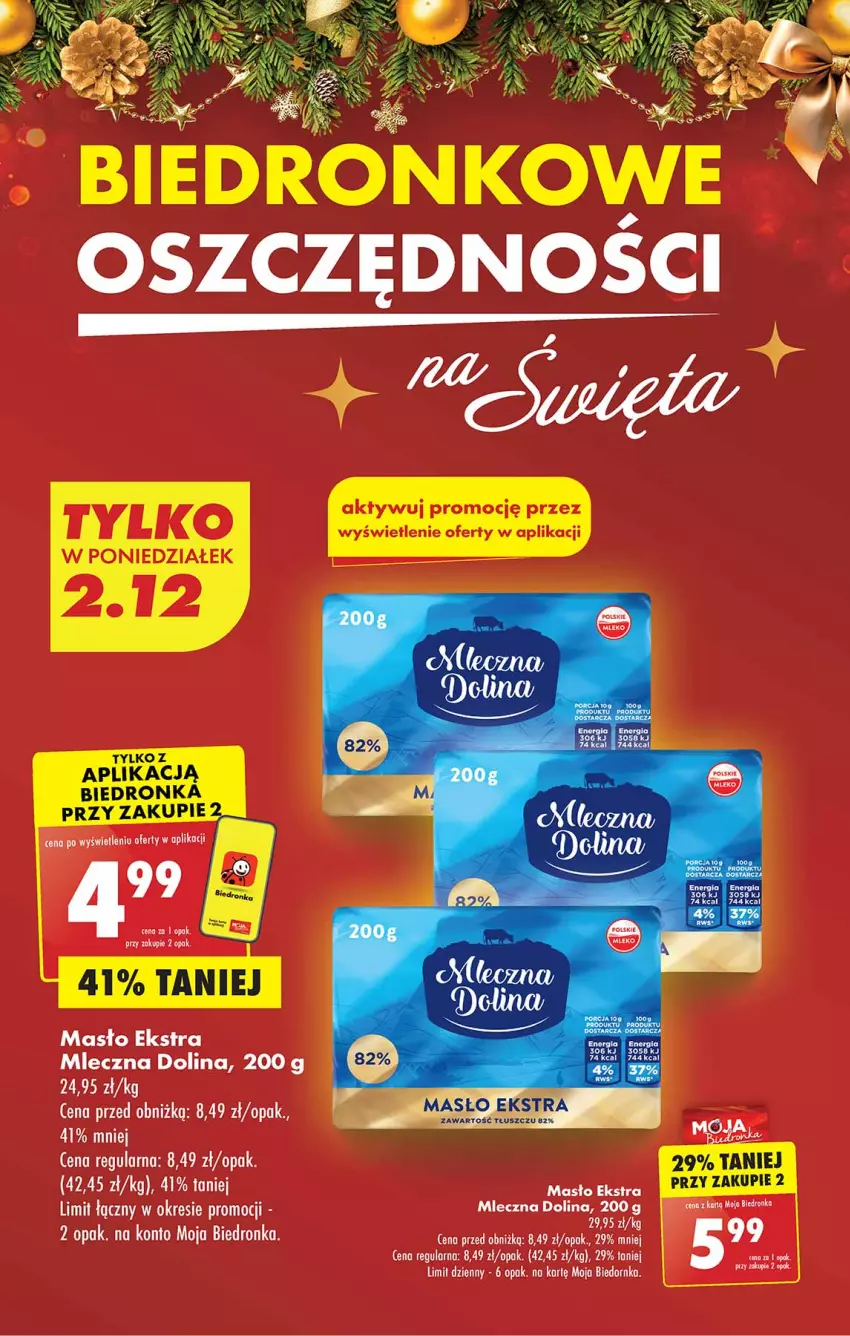 Gazetka promocyjna Biedronka - Od poniedzialku - ważna 02.12 do 07.12.2024 - strona 3 - produkty: Dron, LG, Masło