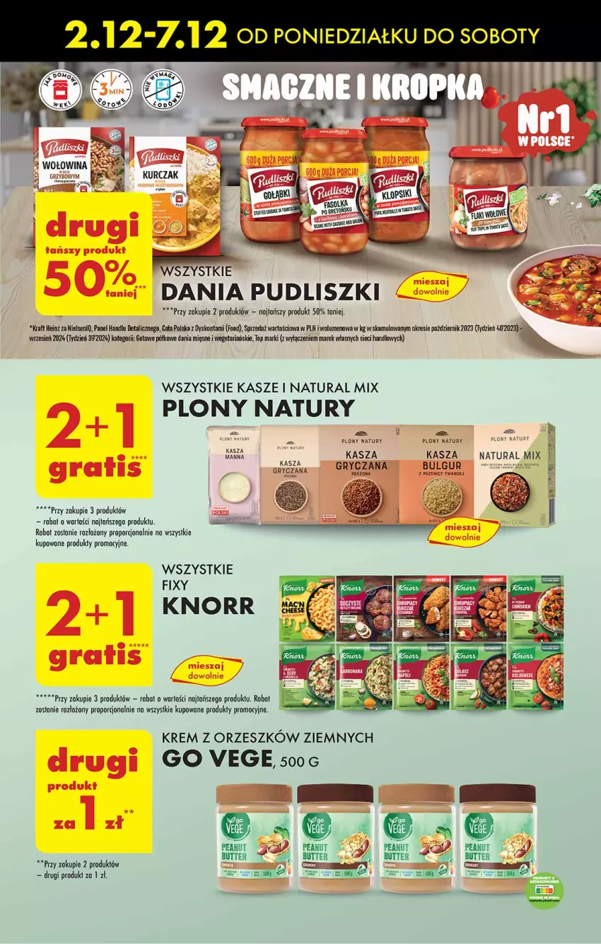 Gazetka promocyjna Biedronka - Od poniedzialku - ważna 02.12 do 07.12.2024 - strona 43 - produkty: Gry, Heinz, Kasza, Kasza gryczana, Knorr, Kurczak, LG, Por, Top, Wołowina