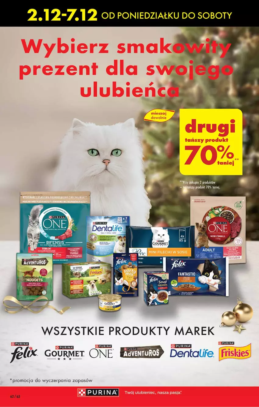 Gazetka promocyjna Biedronka - Od poniedzialku - ważna 02.12 do 07.12.2024 - strona 62 - produkty: Pur, Purina