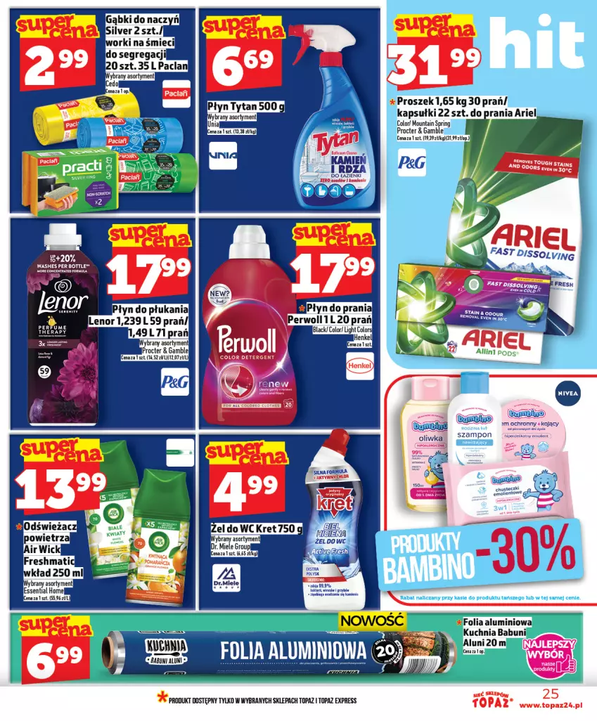 Gazetka promocyjna Topaz - Gazetka - ważna 29.01 do 04.02.2026 - strona 25 - produkty: Babuni, Kret, Kuchnia, Top