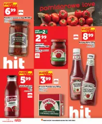 Gazetka promocyjna Topaz - Gazetka - Gazetka - ważna od 04.02 do 04.02.2026 - strona 12 - produkty: Ketchup, Dawtona, Top, Pudliszki, Olej, Pomidory, Heinz