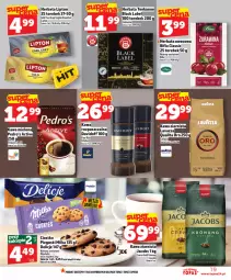Gazetka promocyjna Topaz - Gazetka - Gazetka - ważna od 04.02 do 04.02.2026 - strona 19 - produkty: Tchibo, Earl Grey, Ciastka, Kawa rozpuszczalna, Top, Kawa ziarnista, Kawa, Lack, Lipton, Teekanne, Delicje, Davidoff, Jacobs, Herbata, Milka, Herbata owocowa, Fa