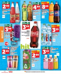 Gazetka promocyjna Topaz - Gazetka - Gazetka - ważna od 04.02 do 04.02.2026 - strona 22 - produkty: Top, 7up, Mirinda, Coca-Cola, Pepsi, Lipton, Napój izotoniczny, Kubuś Waterrr, Oshee, Kubuś, Napój