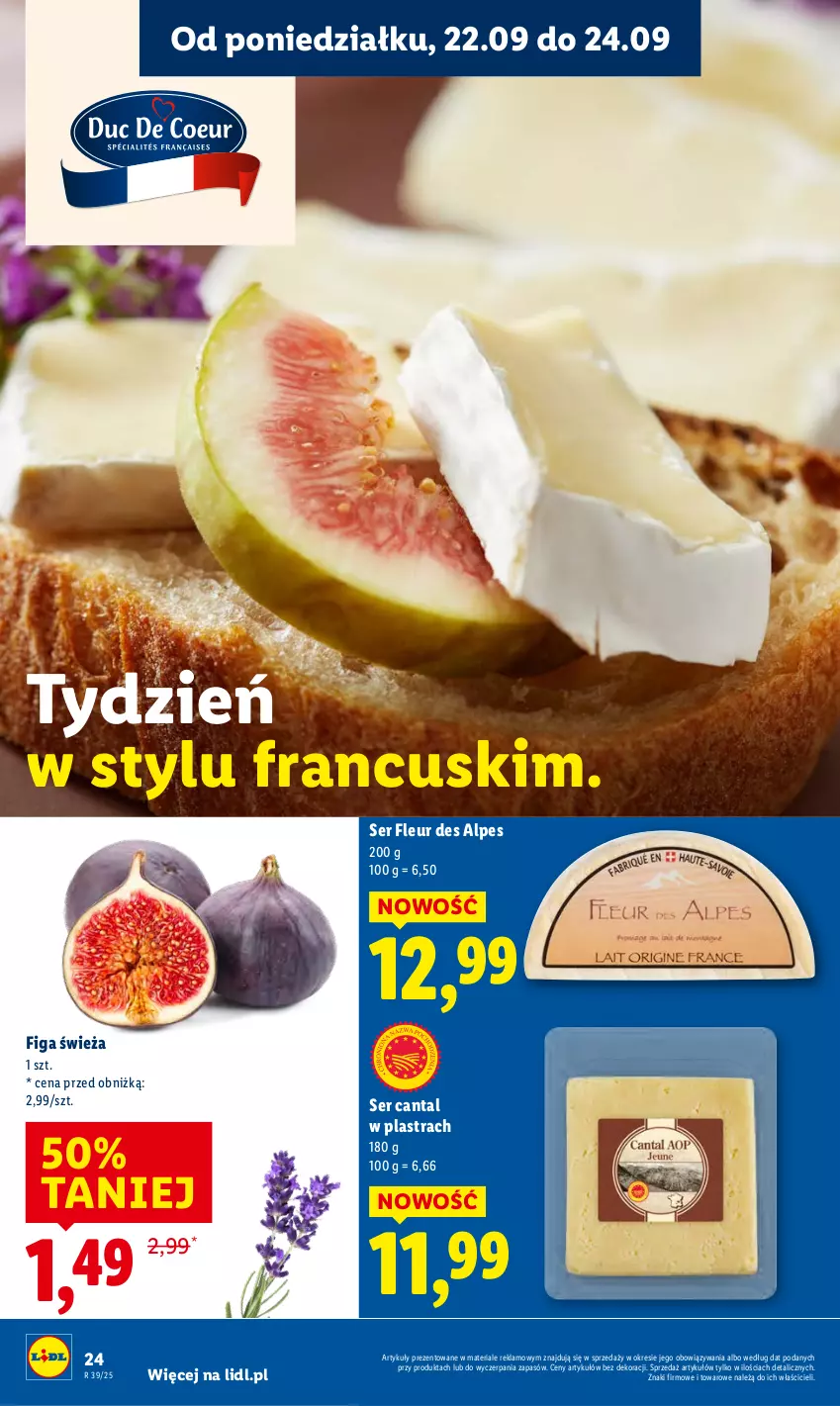 Gazetka promocyjna Lidl - GAZETKA - ważna 22.09 do 24.09.2025 - strona 30 - produkty: Ser