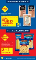 Gazetka promocyjna Lidl - GAZETKA - Gazetka - ważna od 24.09 do 24.09.2025 - strona 10 - produkty: Makaron, Parówki, PIKOK