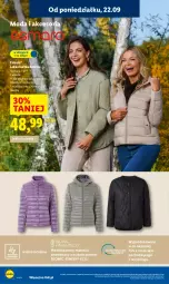 Gazetka promocyjna Lidl - GAZETKA - Gazetka - ważna od 24.09 do 24.09.2025 - strona 16 - produkty: Por, Finish, Kurtka, Moda