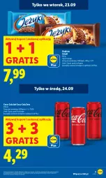 Gazetka promocyjna Lidl - GAZETKA - Gazetka - ważna od 24.09 do 24.09.2025 - strona 7 - produkty: Goplana, Gra, Jeżyki, Coca-Cola, LANA