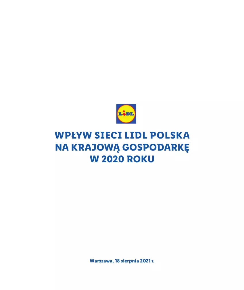 Gazetka promocyjna Lidl - Raport wpływu na gospodarkę - ważna 01.10.2021 do 31.12.2030 - strona 3