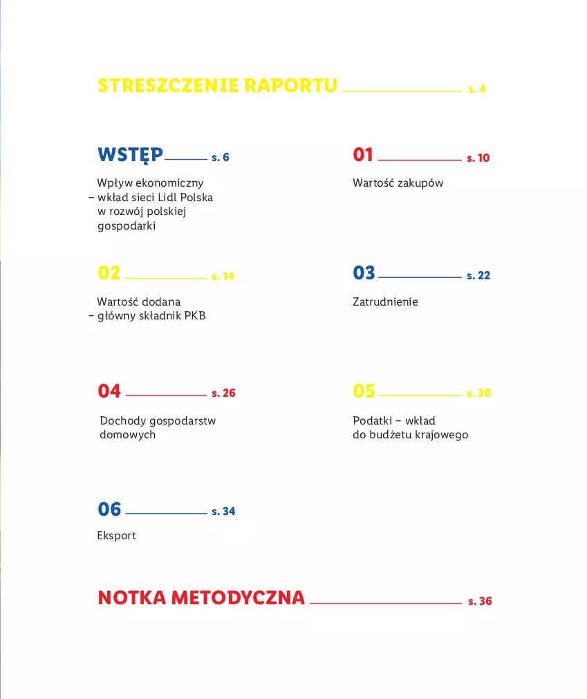 Gazetka promocyjna Lidl - Raport wpływu na gospodarkę - ważna 01.10.2021 do 31.12.2030 - strona 5 - produkty: Por, Sport