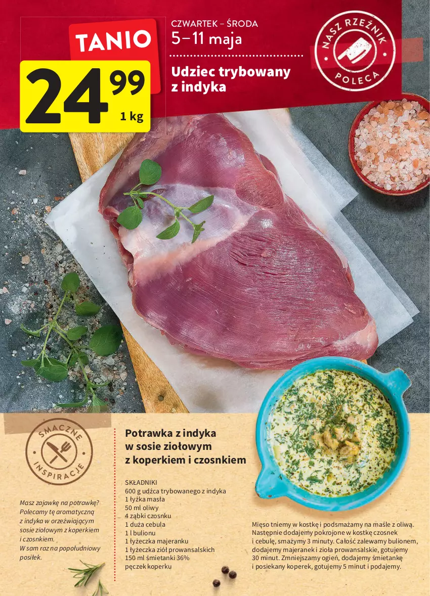 Gazetka promocyjna Intermarche - ważna 05.05 do 11.06.2022 - strona 14 - produkty: Bulion, Cebula, Czosnek, Lion, Mięso, Nuty, Sos